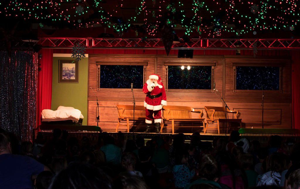 Polar Express at the Billings Depot